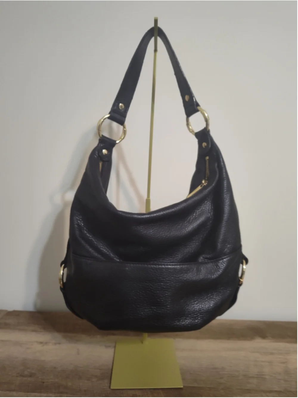 Women's Michael Kors Black Hobo Bag One Size